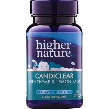 HIGHER NATURE CANDICLEAR (ΦΟΡΜΟΥΛΑ ΓΙΑ ΤΗΝ ΑΝΤΙΜΕΤΩΠΙΣΗ ΤΟΥ ΜΗΚΥΤΑ ΚΑΝΤΙΝΤΑ)  30caps ΕΝΤΕΡΙΚΗ ΛΕΙΤΟΥΡΓΙΑ